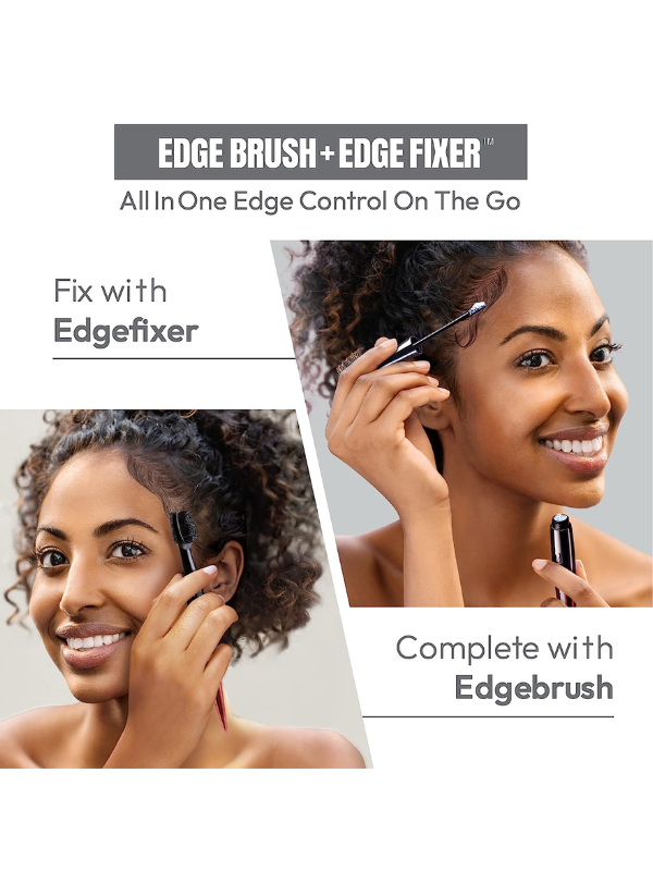 Red By Kiss Edge Cara Edge Brush + Edge Fixer 