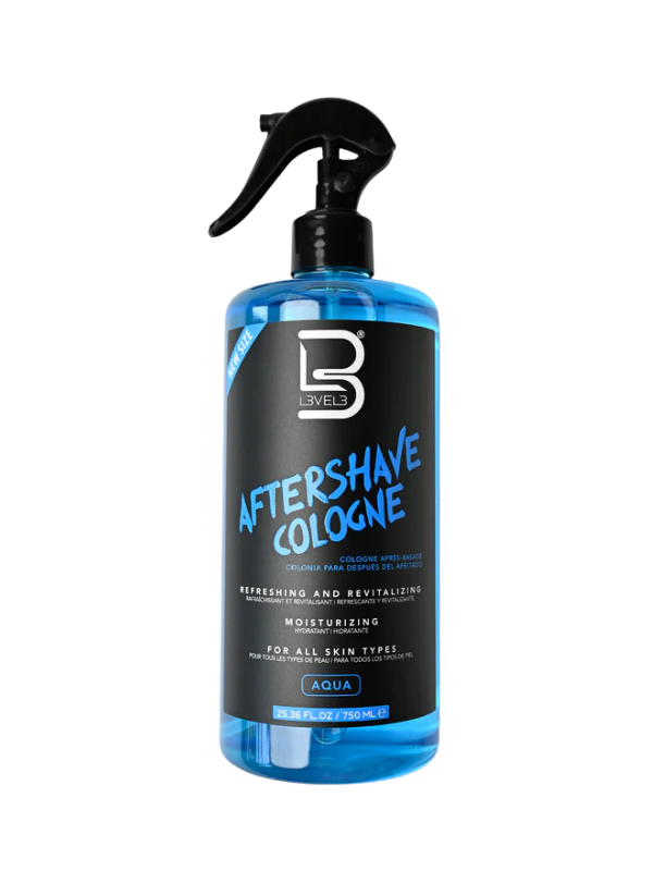 L3VEL3 After Shave Cologne 750ml Assorted Scents – Soothing Care