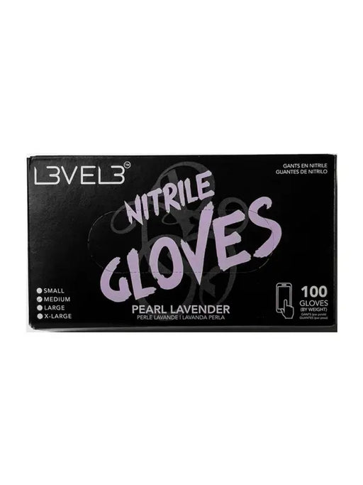 L3VEL3 Professional Nitrile Gloves 100 Pack | Durable, Latex-Free L3VEL3 Professional Nitrile Gloves 100 Pack | Durable, Latex-Free