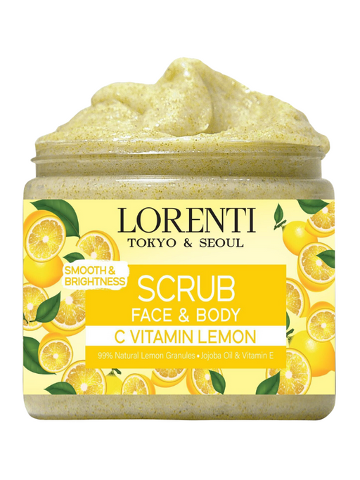 Lorenti Face and body Scrub C Vitamin Lemon