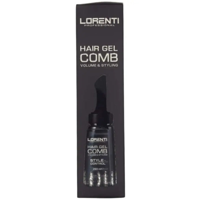 Lorenti Hair Comb Gel side of the packaging