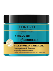 Lorenti Argan Oil of Morocco Silk Protein Hair Mask jar on a white background