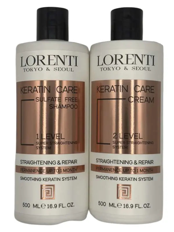 Lorenti care kit shampoo and cream