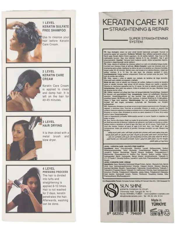 Lorenti Keratin Care Kit Straightening & Repair System — Vip