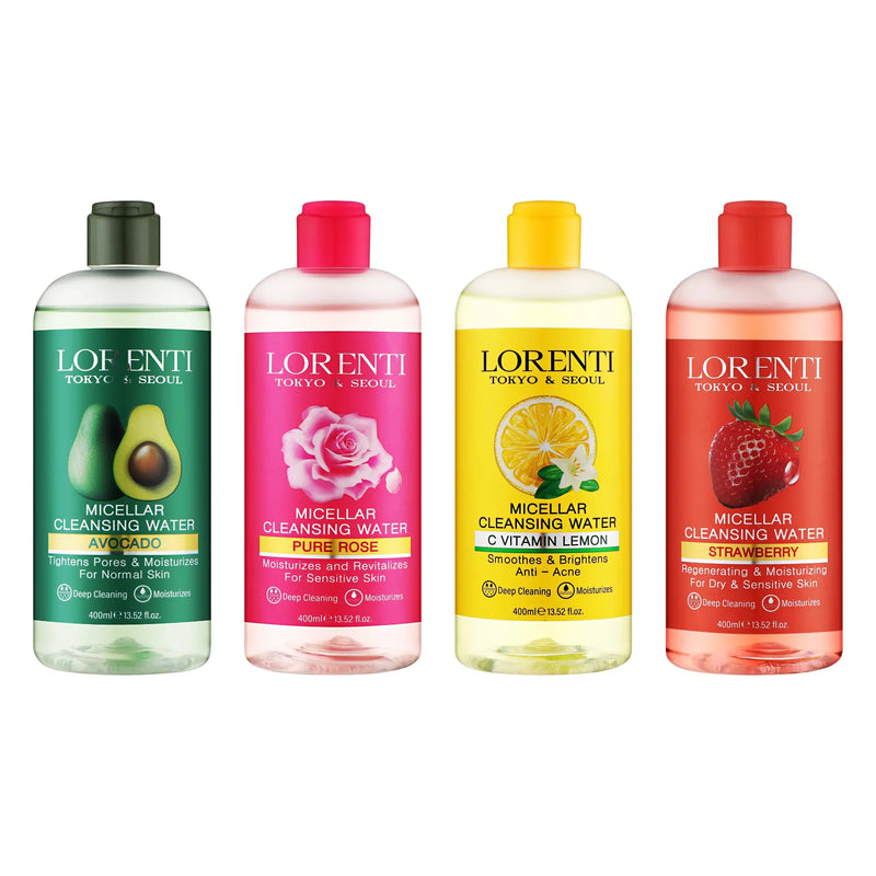 Lorenti Micellar Cleansing Water 400ml Assorted Types