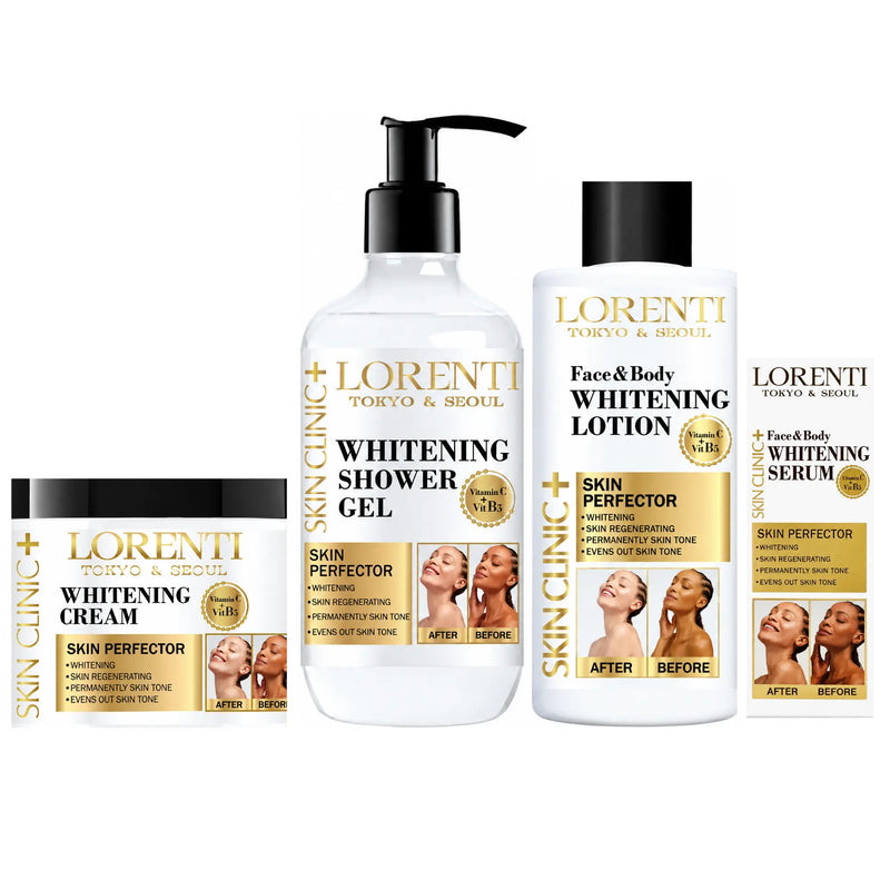 Lorenti Whitening 4-Piece Skincare Bundle