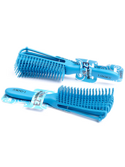 lqqks ez detangling brush light blue side