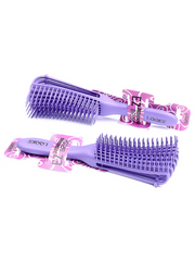 lqqks ez detangling brush purple side