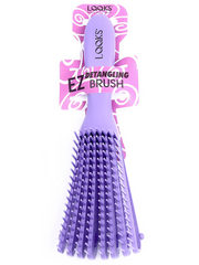 LQQKS EZ Detangling Brush Purple
