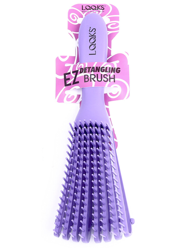 LQQKS EZ Detangling Brush Purple