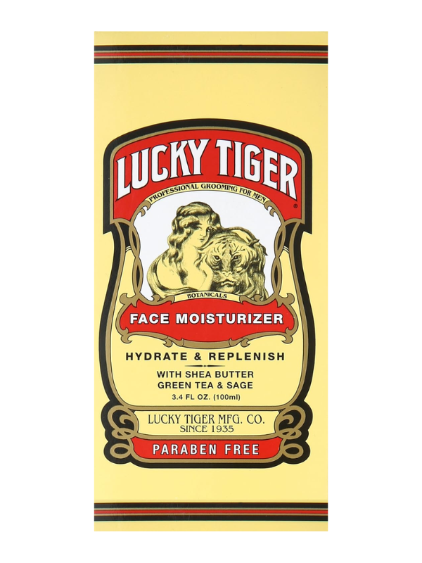 Lucky Tiger Face Moisturizer 3.5oz