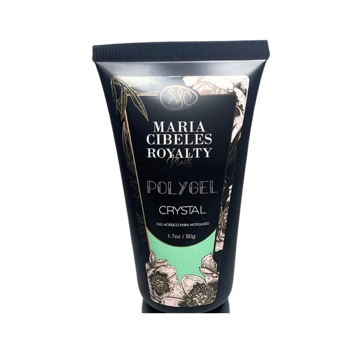Maria Cibeles Royalty Polygel Crystal packaging on a white background