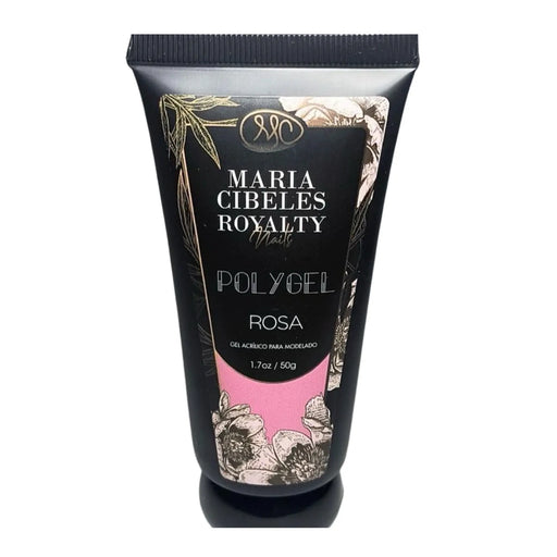 Tube of Maria Cibeles Royalty Polygel Rosa on a white background