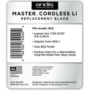 master cordless li replacement blade