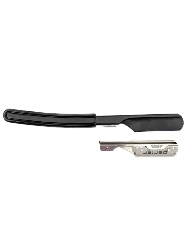 Navaja de barbero recta no plegable Parker Director BK #Director-BK