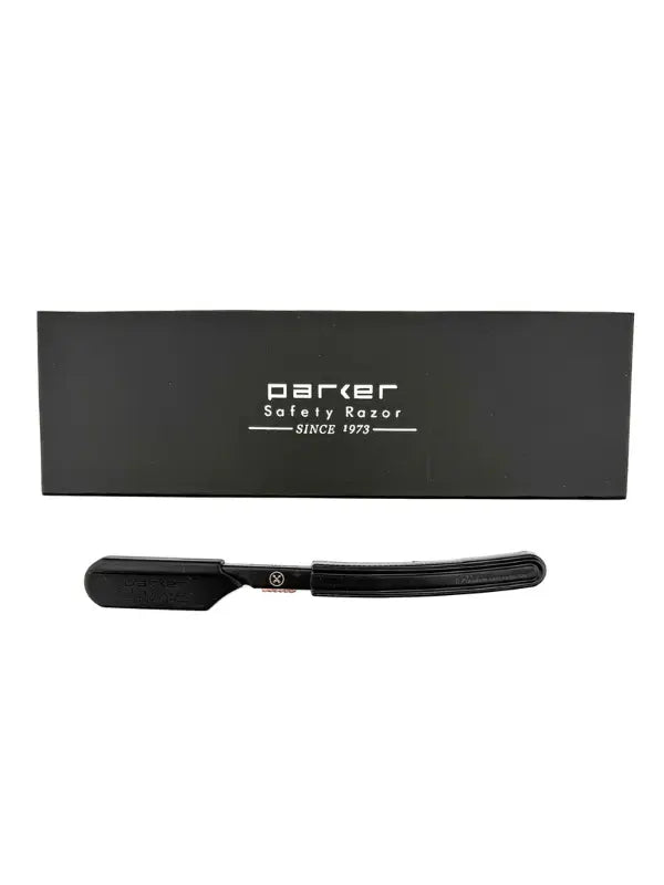 Navaja de barbero recta no plegable Parker Director BK #Director-BK
