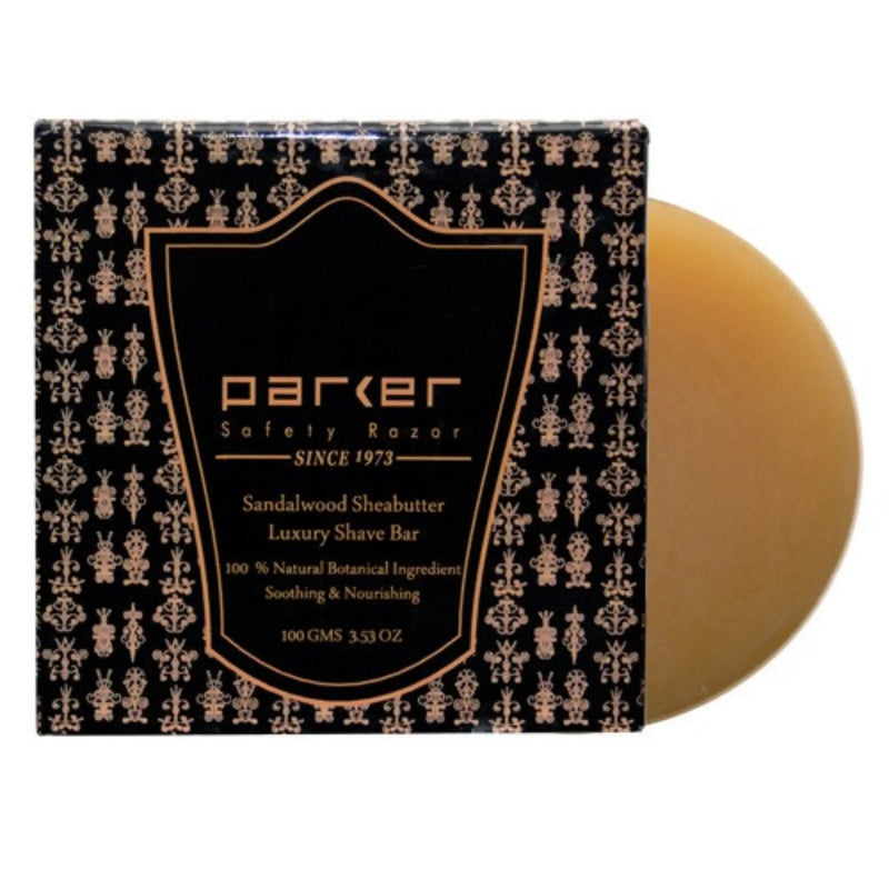 Jabón de afeitar Parker Sándalo y Karité 100g