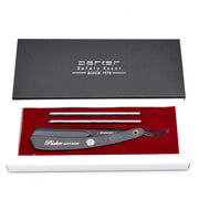 Parker Stainless Steel Black Adjustable Barber Razors