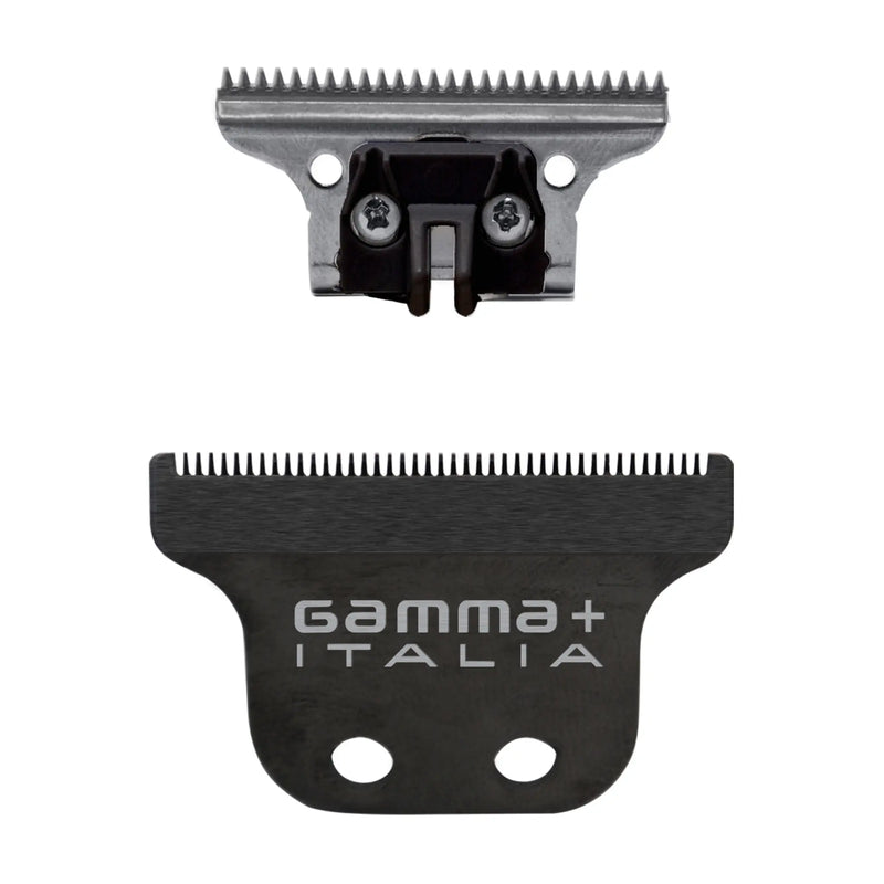 Gamma+ Fixed Black DLC Blade with Stainless Steel Deep Tooth Cutter #GPAHRBD