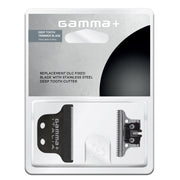 Gamma+ Fixed Black DLC Blade with Stainless Steel Deep Tooth Cutter #GPAHRBD packaging