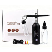 Cordless Airbrush with led display what comes in the box