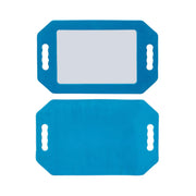 Rectangular Foam Mirror Blue Front Back