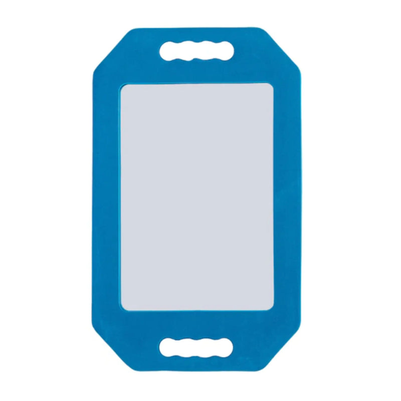 Rectangular Foam Mirror Blue Front