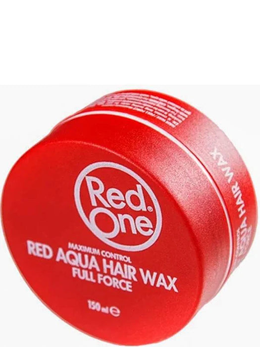 red aqua hair wax