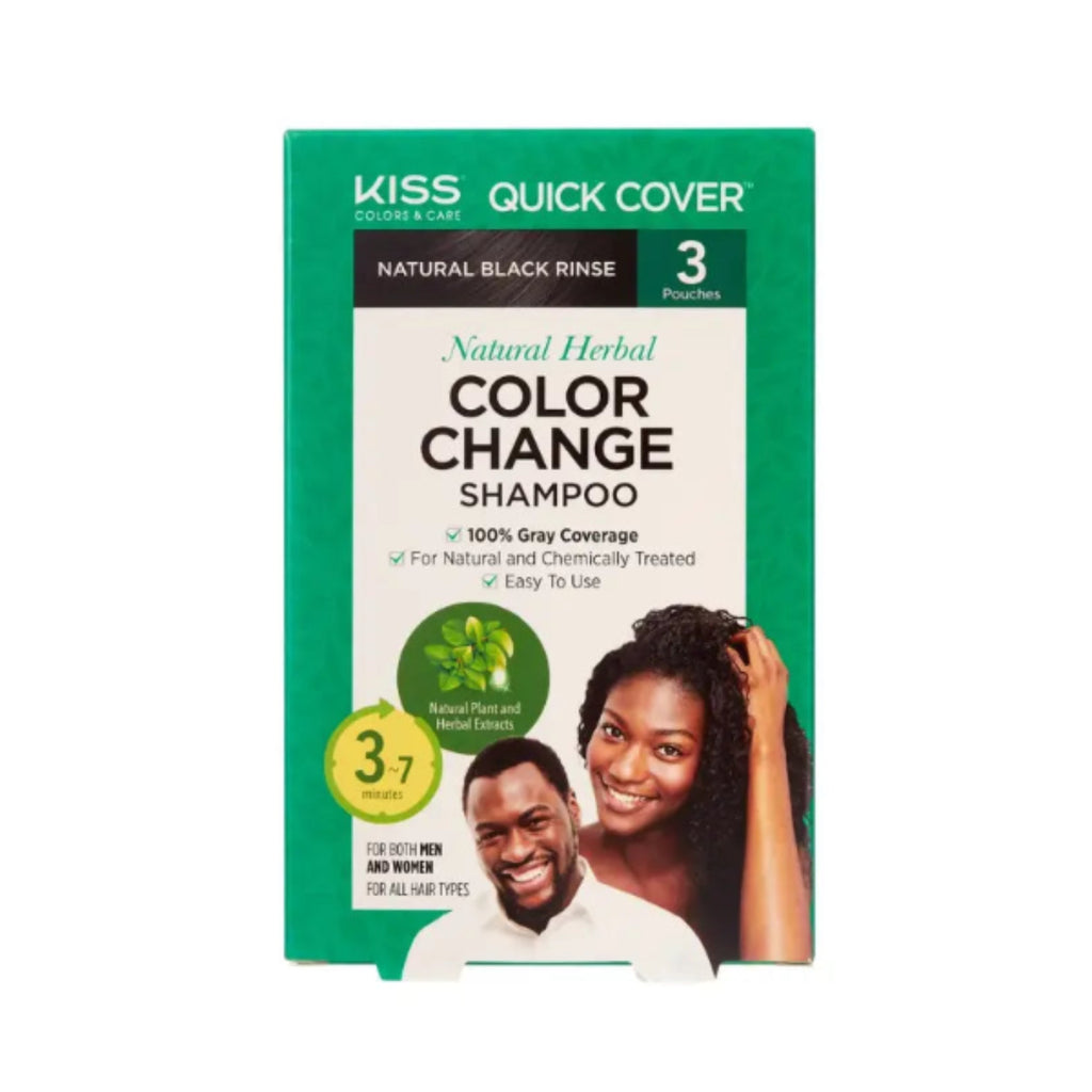Red by KISS Color Change Shampoo | 3-Minute Gray Coverage — Vip