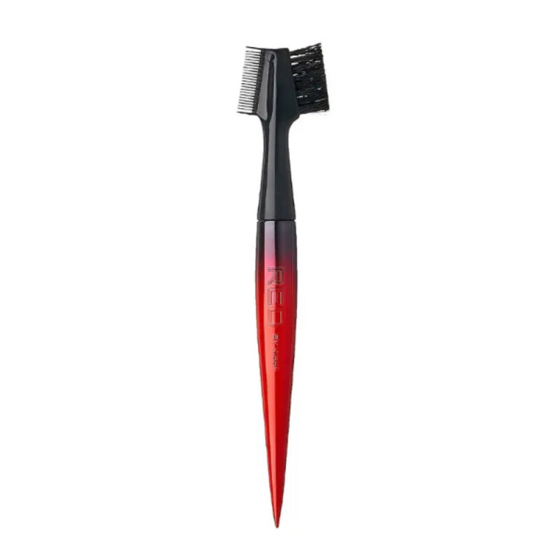 Gold-colored tool or weapon on a white background