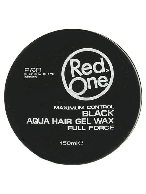 redone aqua hair gel wax black