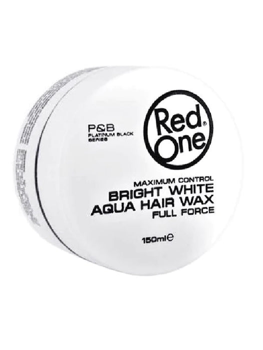 redone bright white aqua hair wax