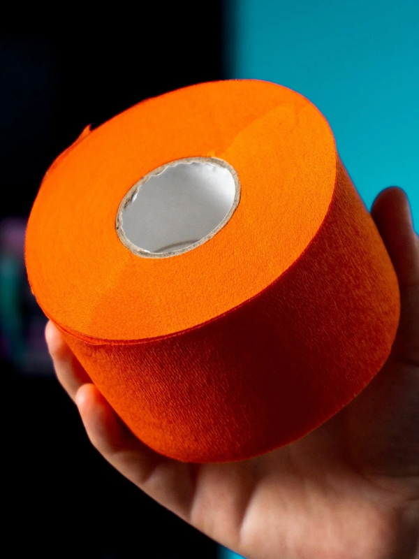 rolda neck strips orange