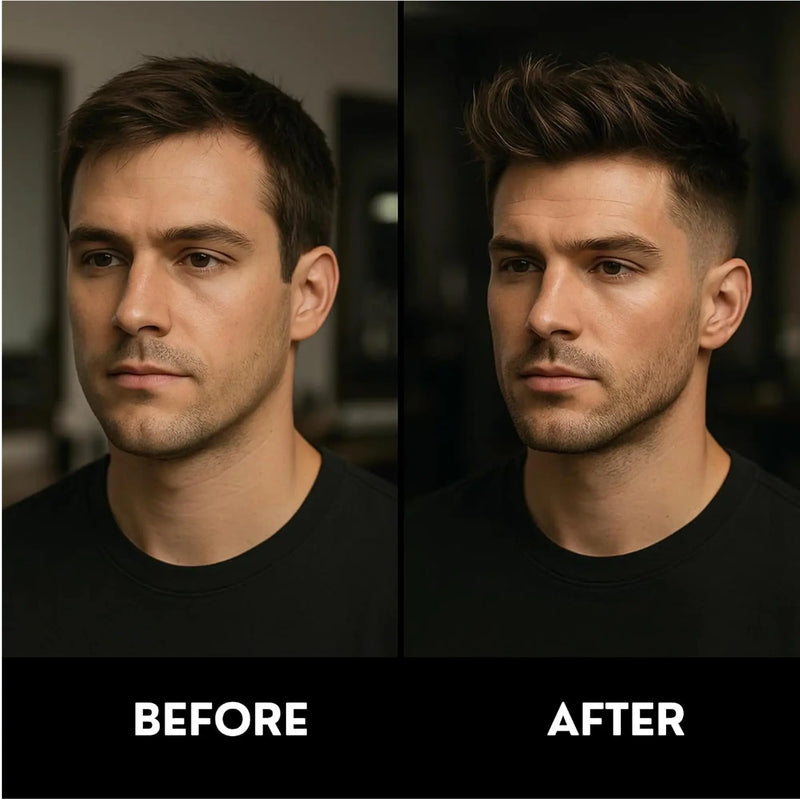 Rolda Hair Powder texture wax results