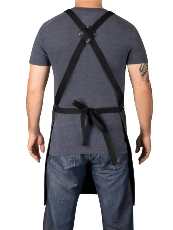 Stylecraft Heavy Weight Waterproof Barber Cutting Apron "Black Camo" #SC314B
