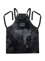 Stylecraft Heavy Weight Waterproof Barber Cutting Apron "Black Camo" #SC314B