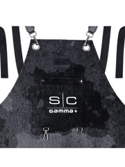 Stylecraft Heavy Weight Waterproof Barber Cutting Apron "Black Camo" #SC314B