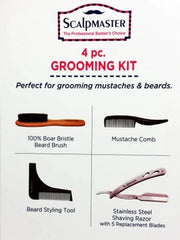 Scalpmaster 4pc Grooming Kit