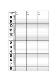 Scalpmaster Barber Shop Appointment Book