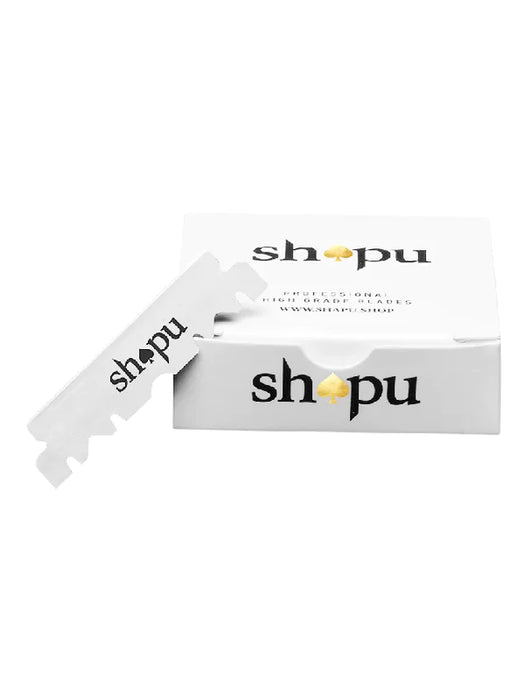 shapu single edge pre cut razor blades 100ct