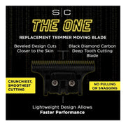 Stylecraft Fixed X-Pro Precision Gold Titanium Trimmer Blade