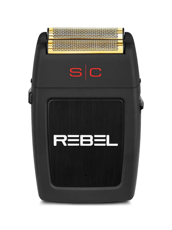 Stylecraft Rebel - Electric Foil Shaver with Super Torque Motor, Gold Titanium Foil Head