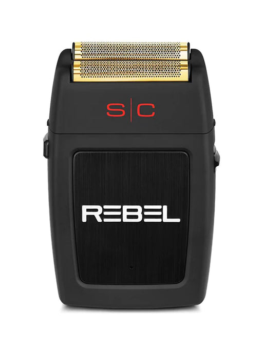 Stylecraft Rebel - Electric Foil Shaver with Super Torque Motor, Gold Titanium Foil Head