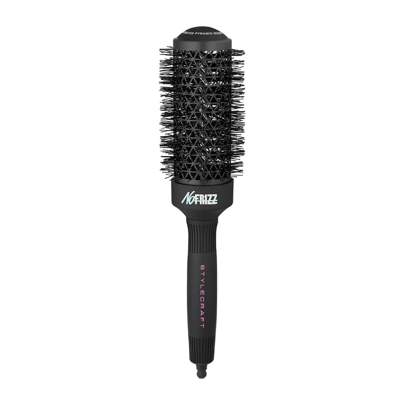StyleCraft NoFRIZZ Round Brush 43mm on white background