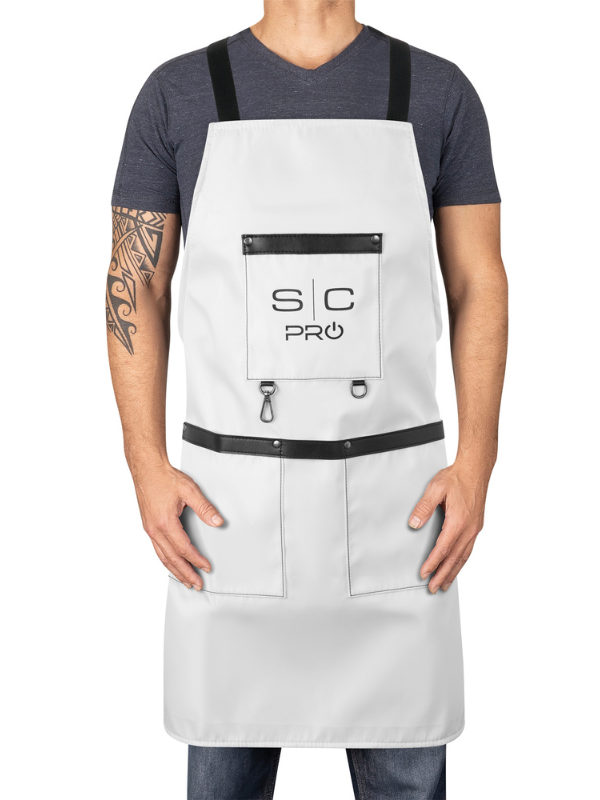 stylecraft pro apron white front