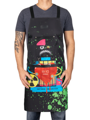 stylecraft radioactive apron black front