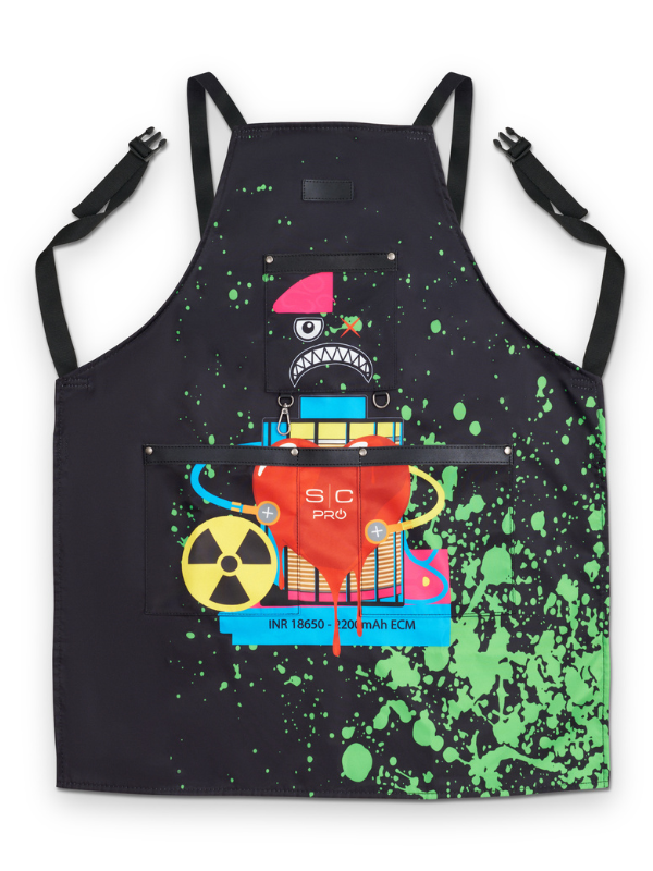 stylecraft radioactive apron black