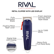 Stylecraft Rival Cordless Clipper With Digital Display, aspects