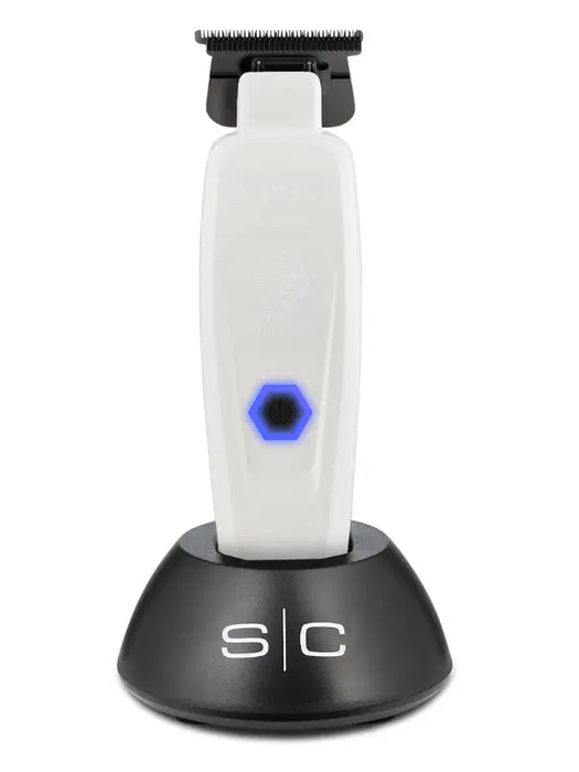 StyleCraft White Saber Cordless Trimmer with Digital Brushless Motor