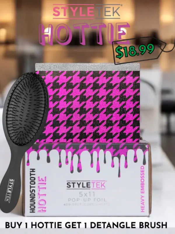 StyleTek Houndstooth 5" x 11" 400 Heavy Embossed Sheets Assorted Styles!